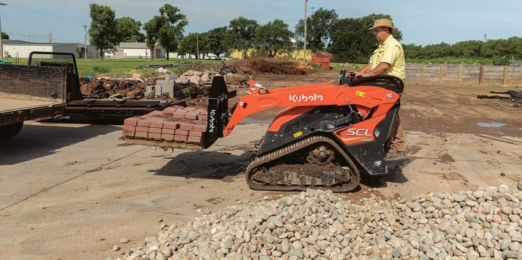 New Line of Performance-Matched Attachments Now Available for Kubota’s SCL1000 Stand-On Track Loader