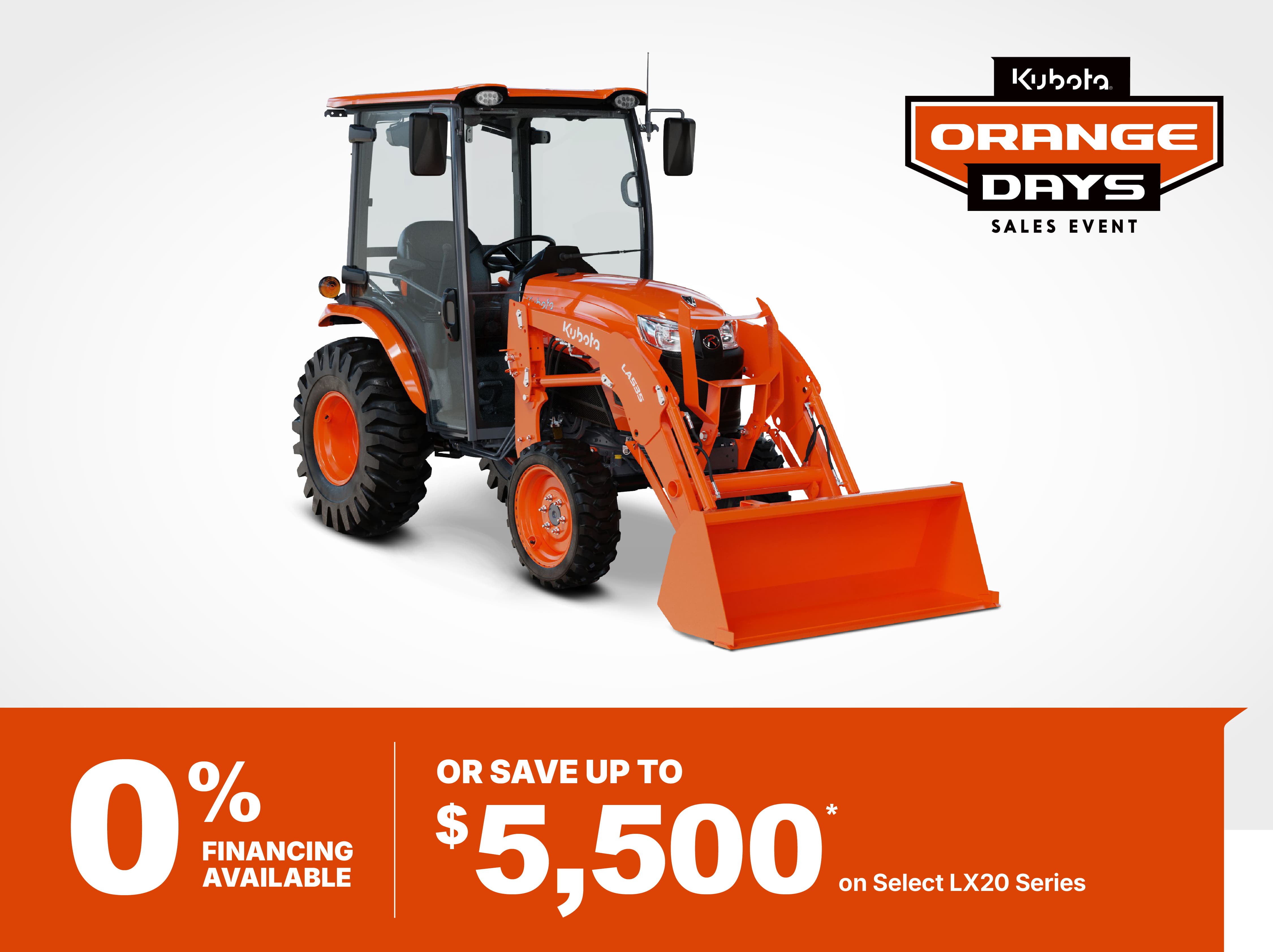 TAC 宅建2022 Save on LX2620 Cab Tractors - Bayou Kubota